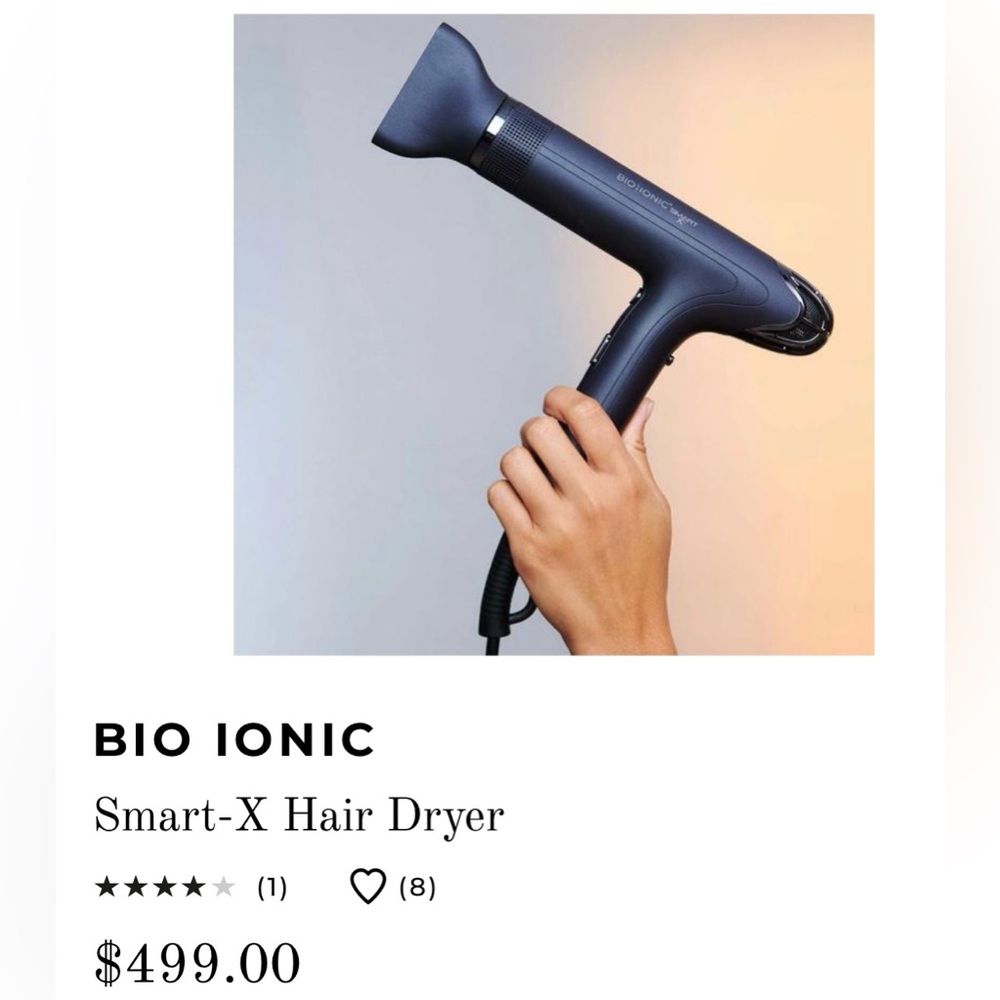 Bio Ionic SMART-X™ High Efficiency Hair Dryer - Picture 5 of 16
